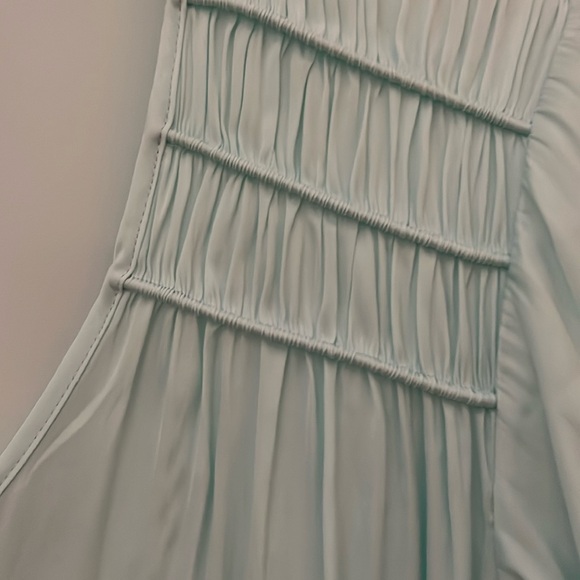 Lane Bryant Light Blue Flutter Sleeve Blouse Size 22/24 - Picture 3 of 6